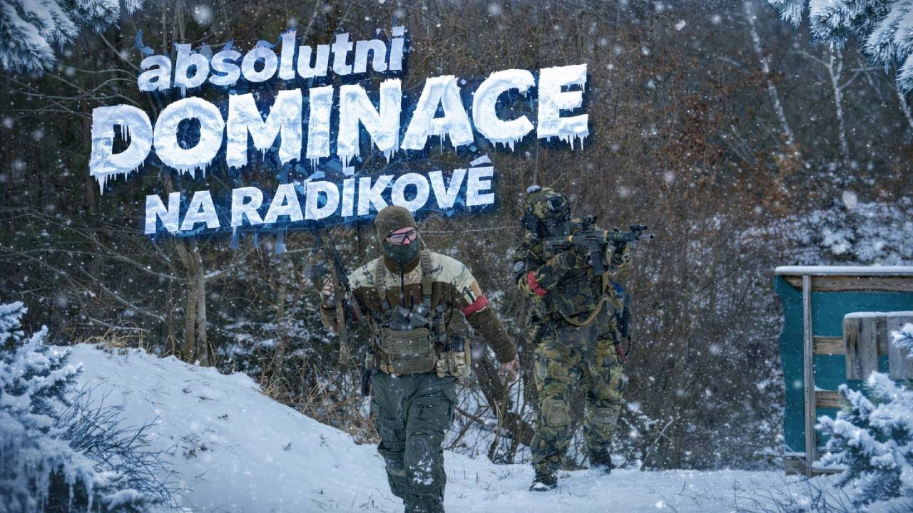 Neumím chodit na sněhu? / Airsoft Park Fort Radíkov / ICS Mars / Airsoft CZ/SK