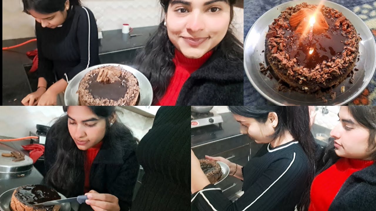 Lets make a cake with us for new year celebration ❤️🥰#cake #new year celebration #fun #vlogs 