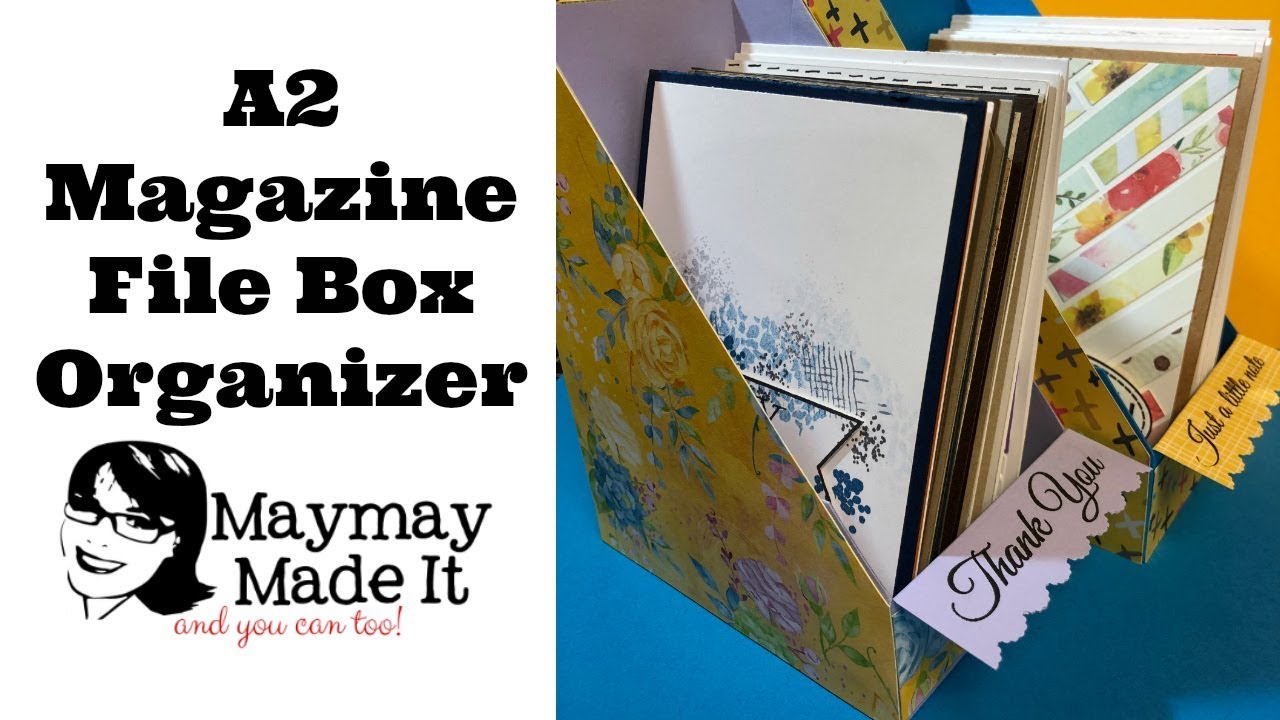 A2 Card Holder Magazine Style