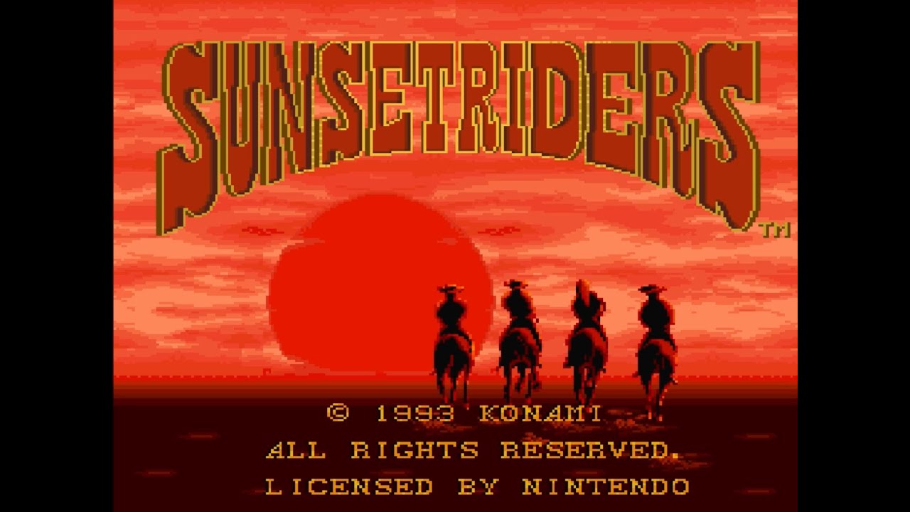 Sunset Riders #gameplay Snes versión.
