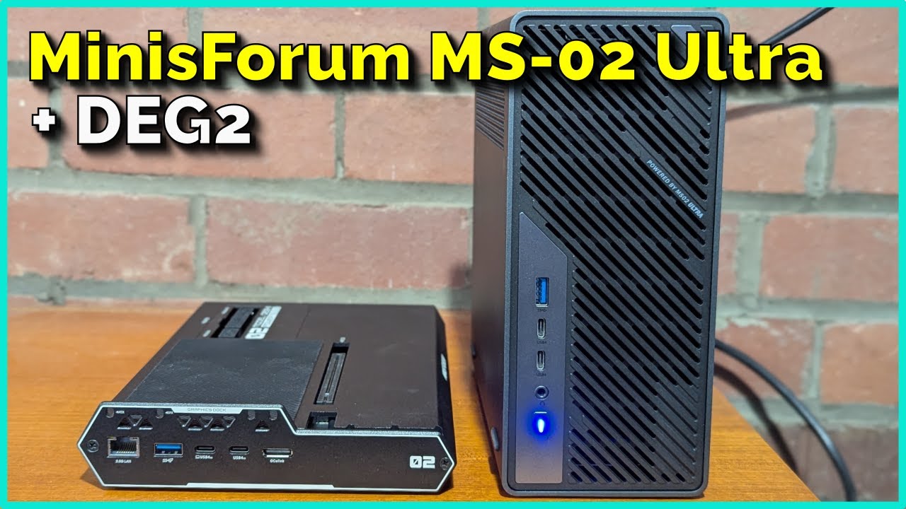 MinisForum MS-02 Ultra & DEG2 - Awesome!