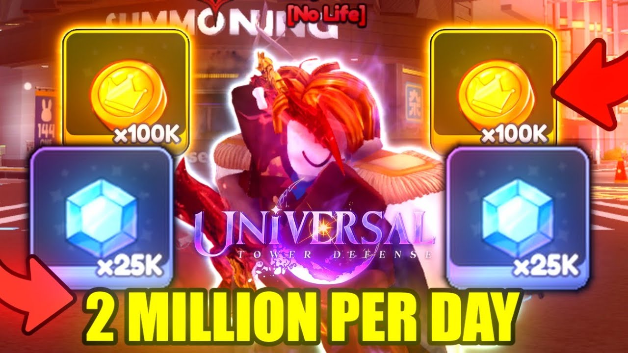 БЫСТРЕЙШИЙ СПОСОБ ЗАРАБОТАТЬ МИЛЛИОНЫ ЗОЛОТА В UNIVERSAL TOWER DEFENSE