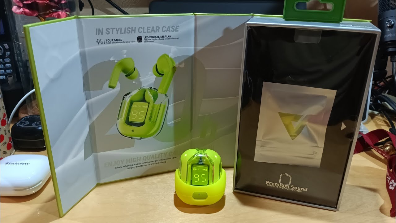 Супер наушники ACEFAST T6 TWS Earphone Wireless Bluetooth 5.0 и шумоподавление - распаковка.
