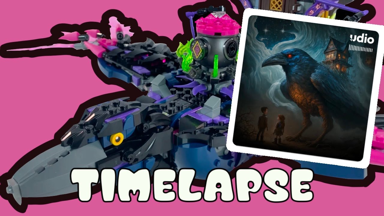 ♬ LEGO Dreamzzz 71478: The Never Witch's Midnight Raven Timelapse