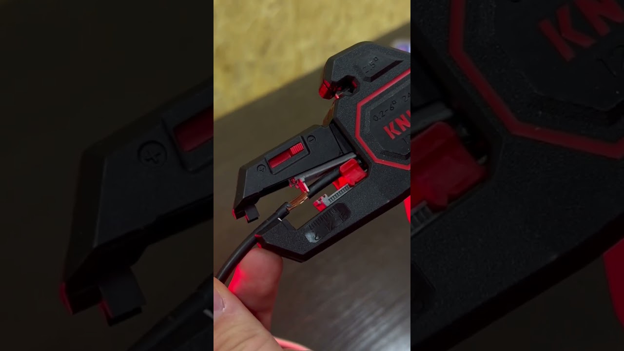 12 62 180 KNIPEX. Инструмент для снятия изоляции #knipex
