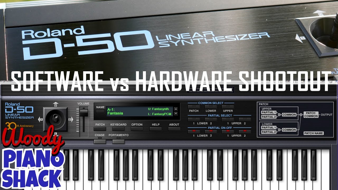 Сравнение программного и аппаратного обеспечения Roland D50 VST | Легендарная серия Roland Cloud
