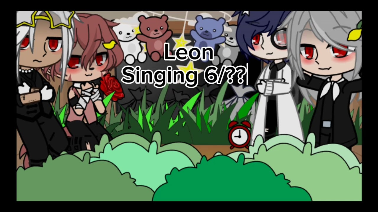 Dark fall react to Leon singing as..||credit in discrimination||inspired by @greenpandass