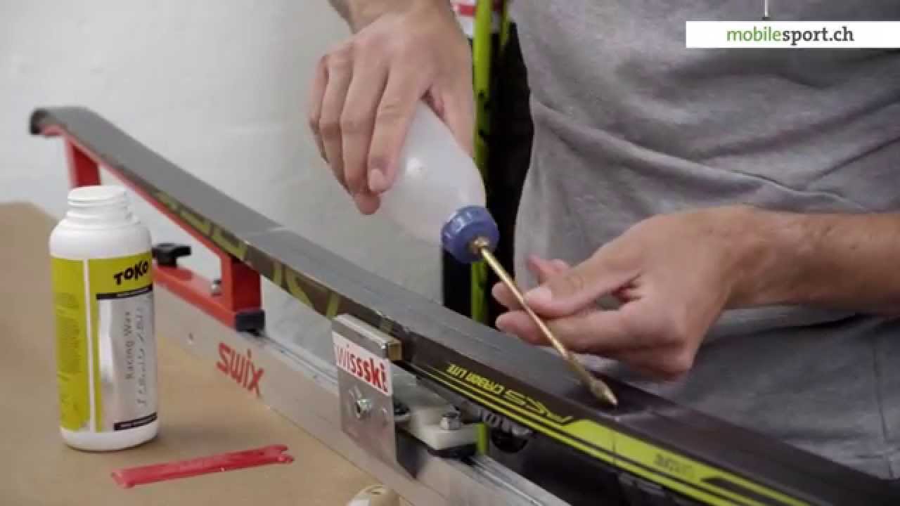 Ski de fond – Préparation des skis: Entretien après la pratique