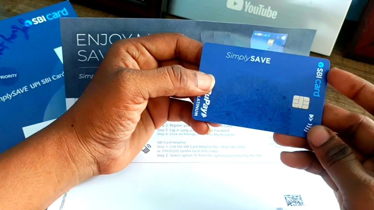 SBI Credit card unboxing | credit card | Natsathra tech