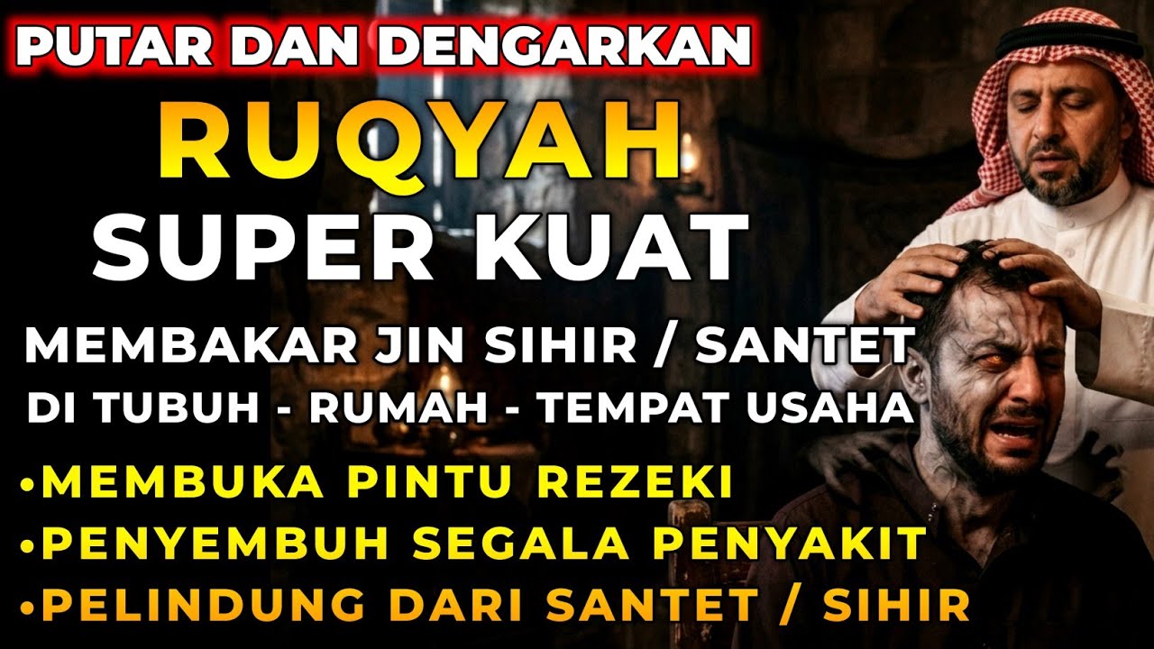 RUQYAH RUMAH PENGUSIR JIN, SETAN & SIHIR DI RUMAH & TUBUH, PENENANG HATI DAN FIKIRAN | BY ALAA ASER