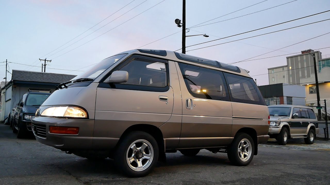 1995 Toyota Liteace W FXV LTD 4x4 T-Diesel 3C-T, по русски