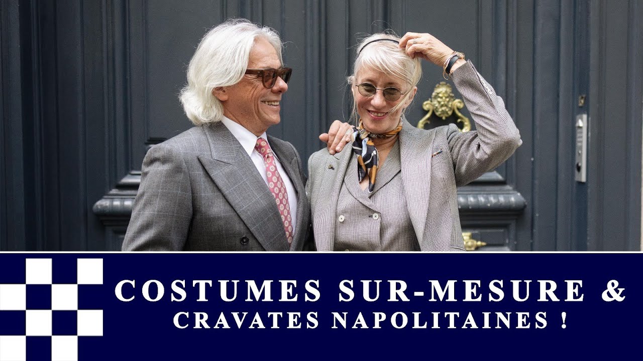COSTUMES SUR-MESURE ET CRAVATES NAPOLITAINES !