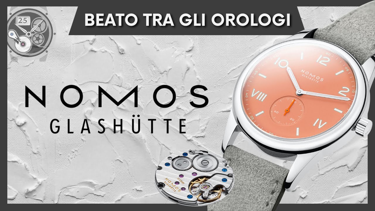 NOMOS concreta come POCHI - Beato Tra Gli Orologi