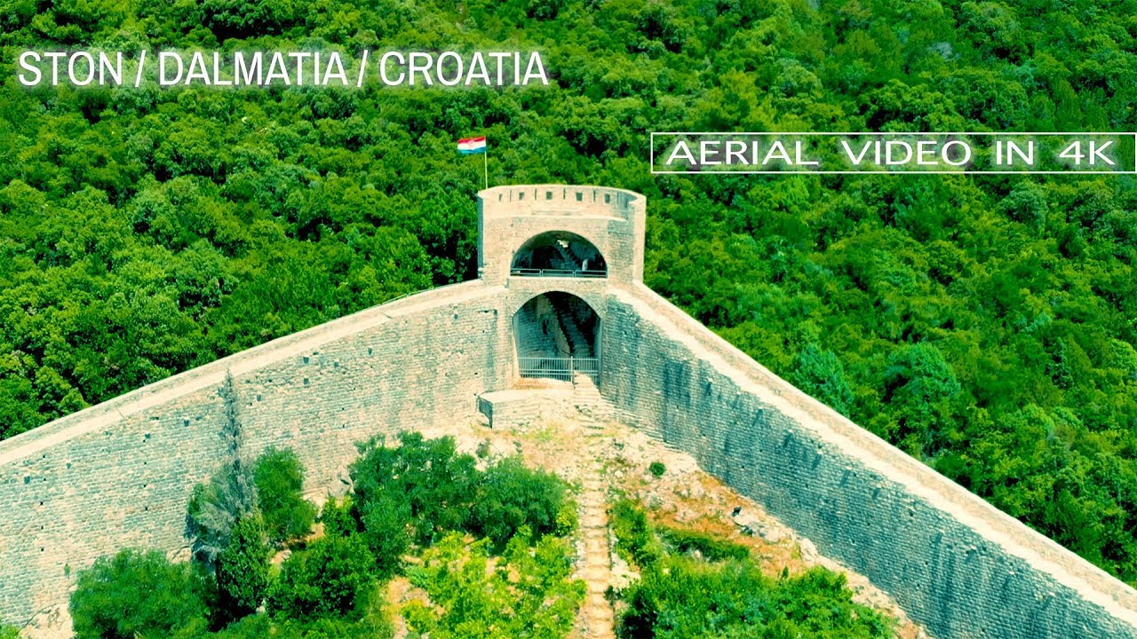 Ston | Dalmatia | Croatia | Hrvatska | My Magnificent Croatia | 4K