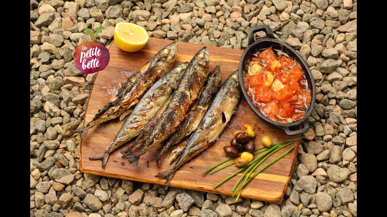 Petits maquereaux grillés... comme des sardines 😆😋