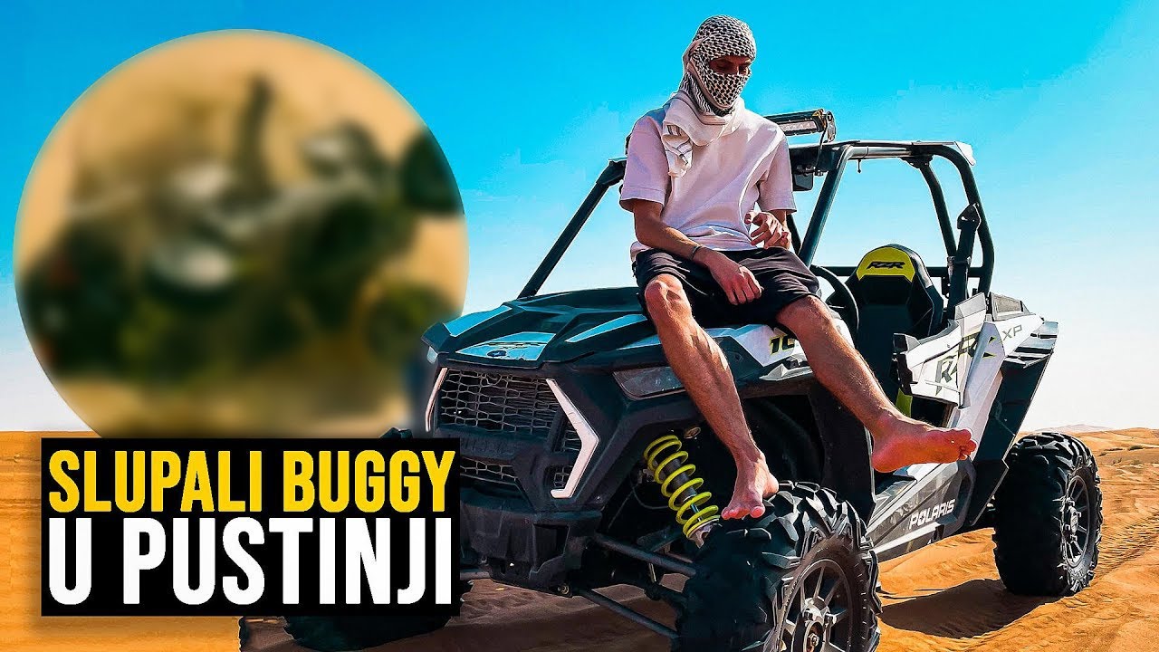 PREVRNULI SU BUGGY U PUSTINJI !
