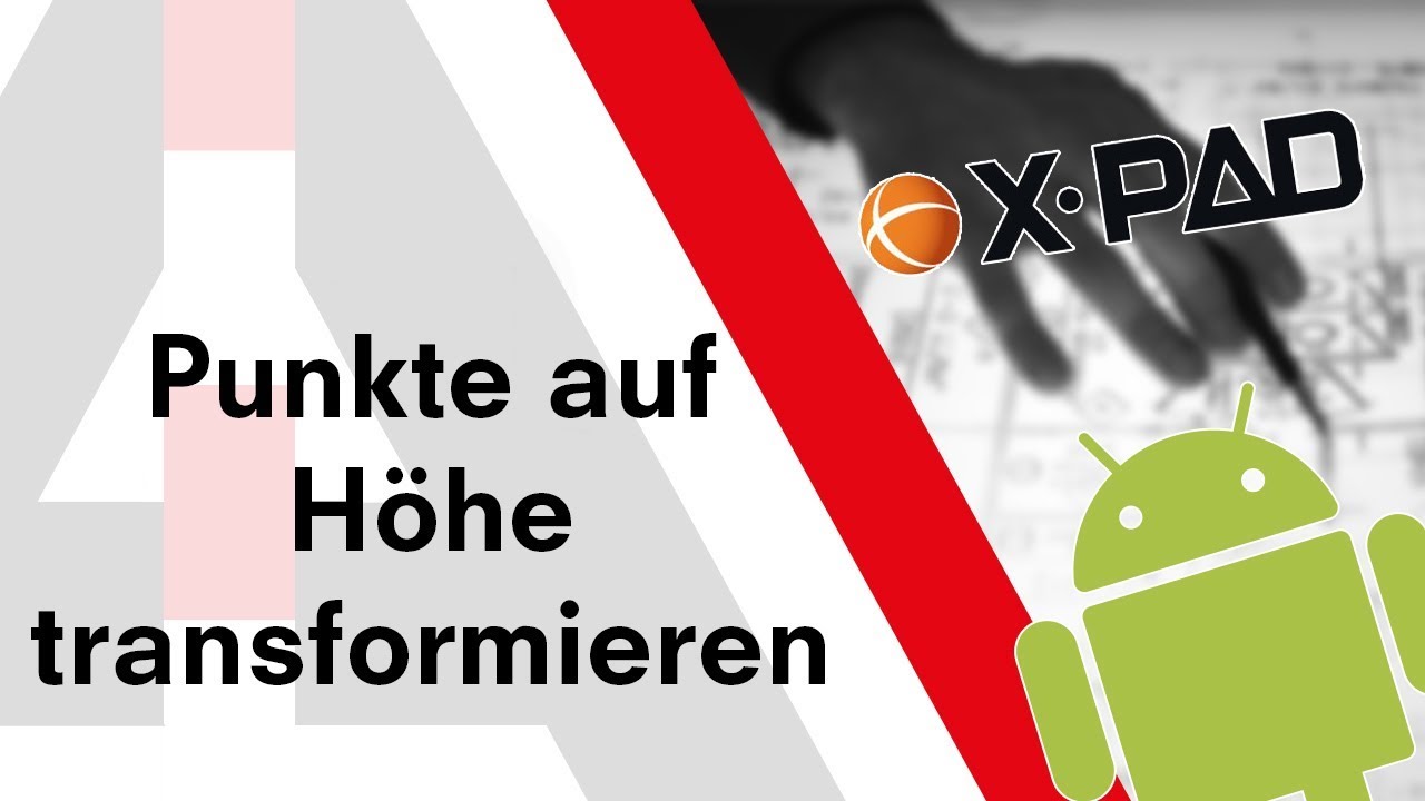 X-PAD: Punkte auf Höhe transformieren