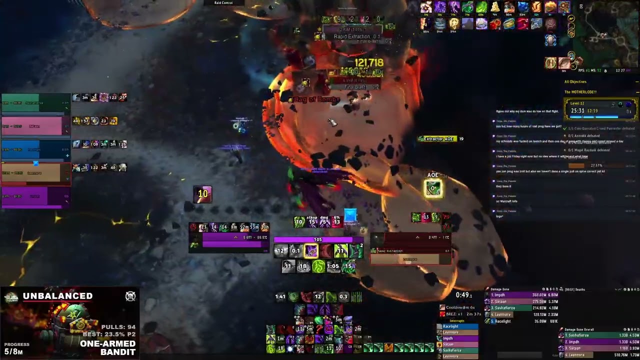 Mythic +12 The Motherlode 2888io Havoc Demon Hunter World of Warcraft The War Within M+ S2