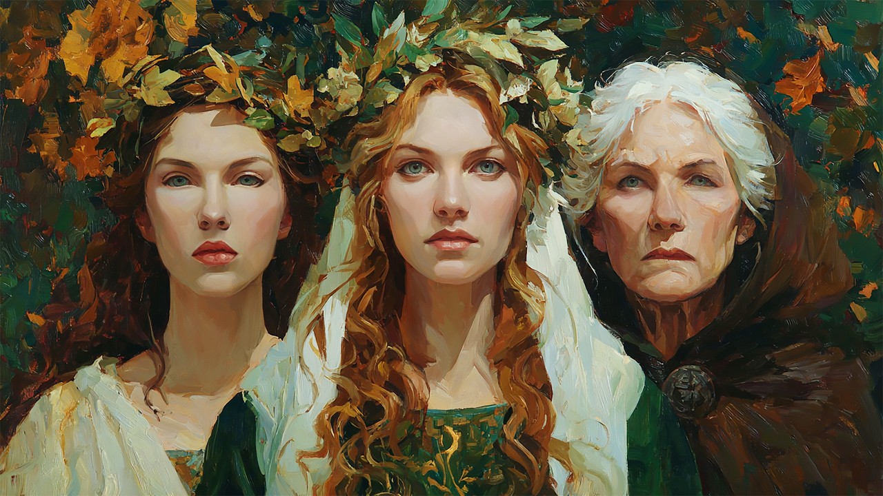 The Triple Goddess 🌒🌕🌘 Mystical Celtic Ambient Music 🌿Magical, Pagan Witchy Music 🌳Witchcraft Music✨
