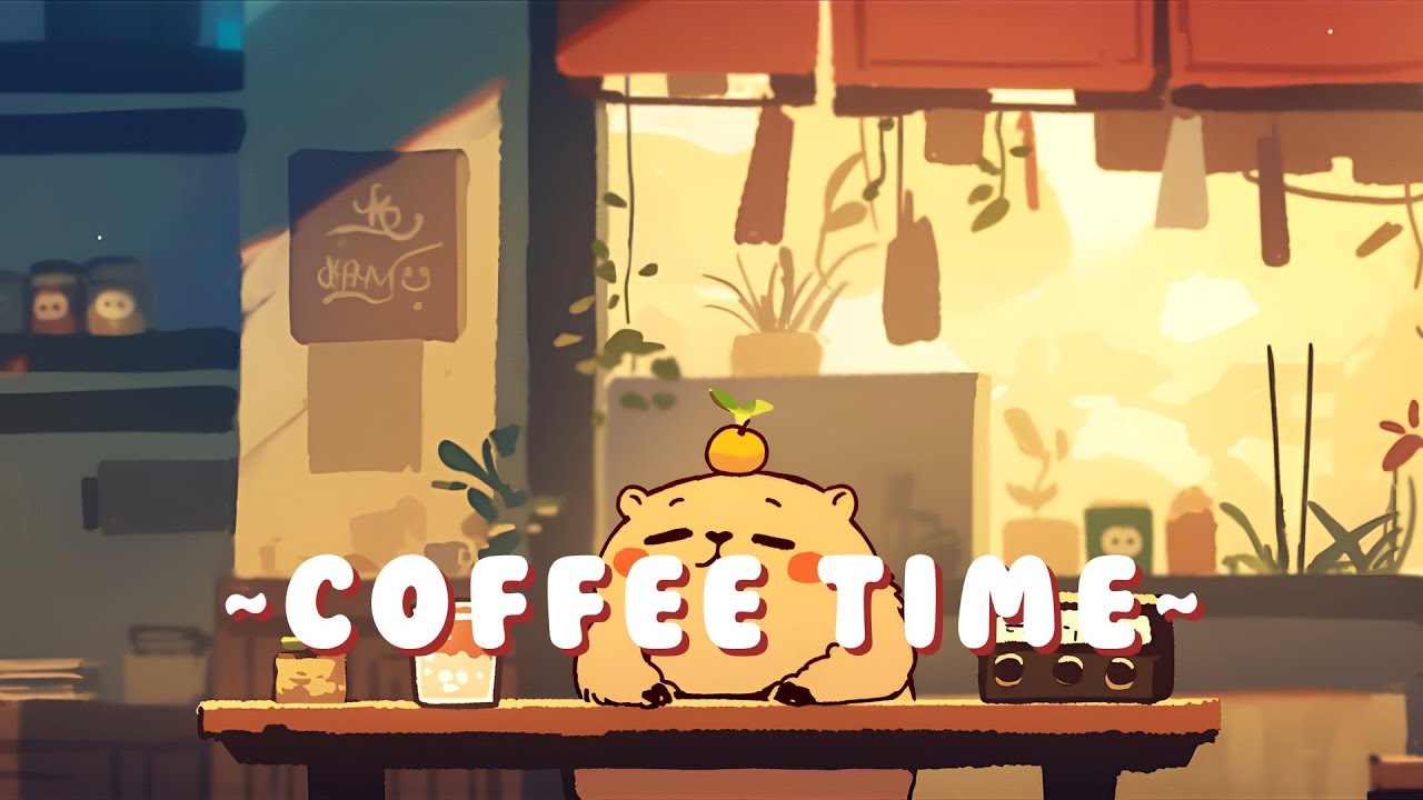 [1 Hour] Capybara Music Channel - Peaceful Lofi Hip Hop Beats ~ Tranquil Mood ~ 🦫 🍵 ✨