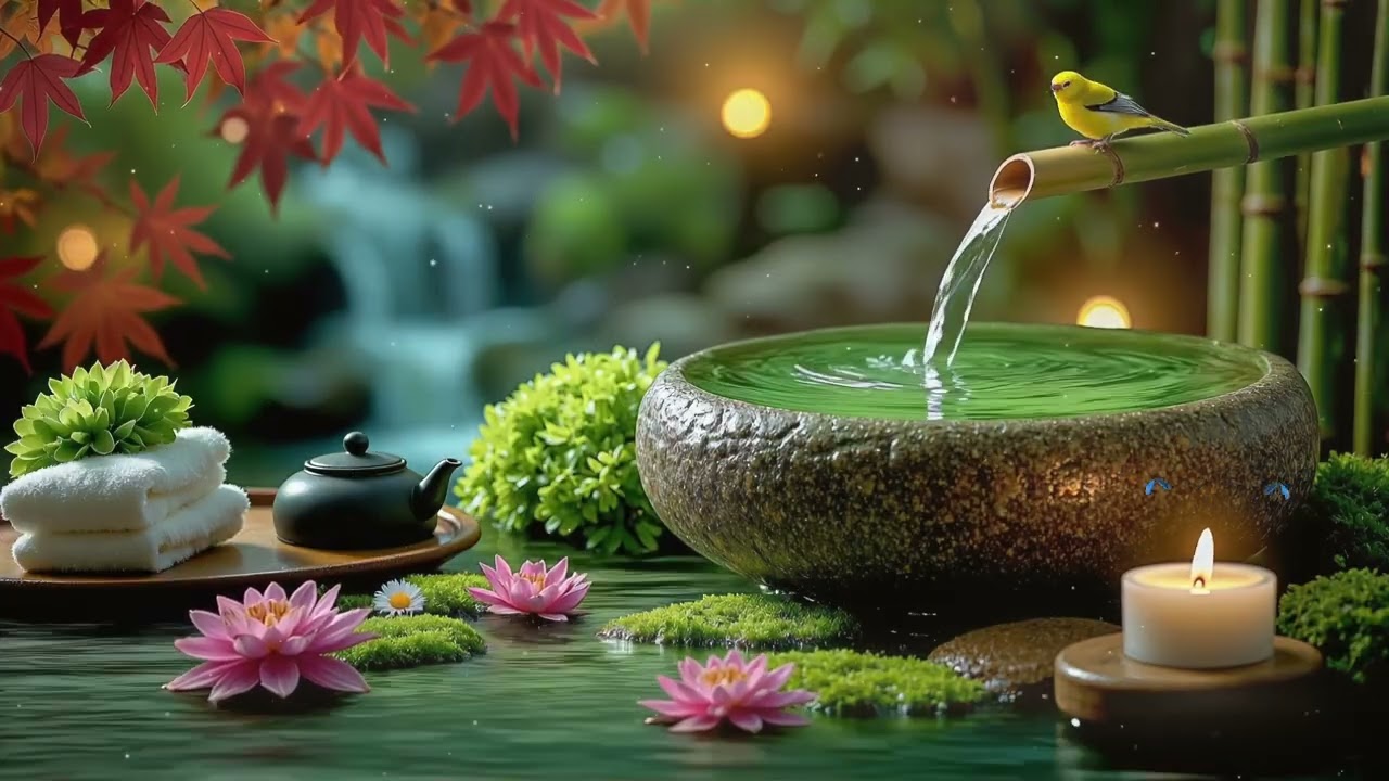 Quick Recovery with Relaxing Piano Music 💤 Healing and Focus | Water Flow