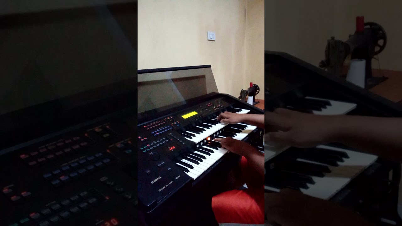 Halina Hesus Halina Cover on Yamaha Electone EL500