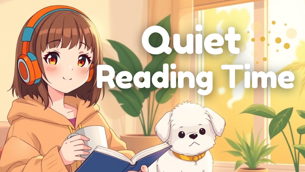 Quiet Reading Time 📚 Peaceful Piano Music for Focus & Relaxation (2 Hours) | Happy Vibes Melody