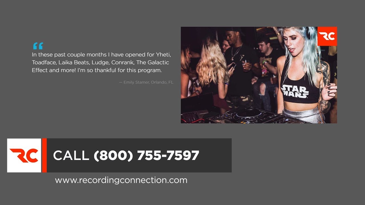 How Recording Connection's Audio and Music School Program Works