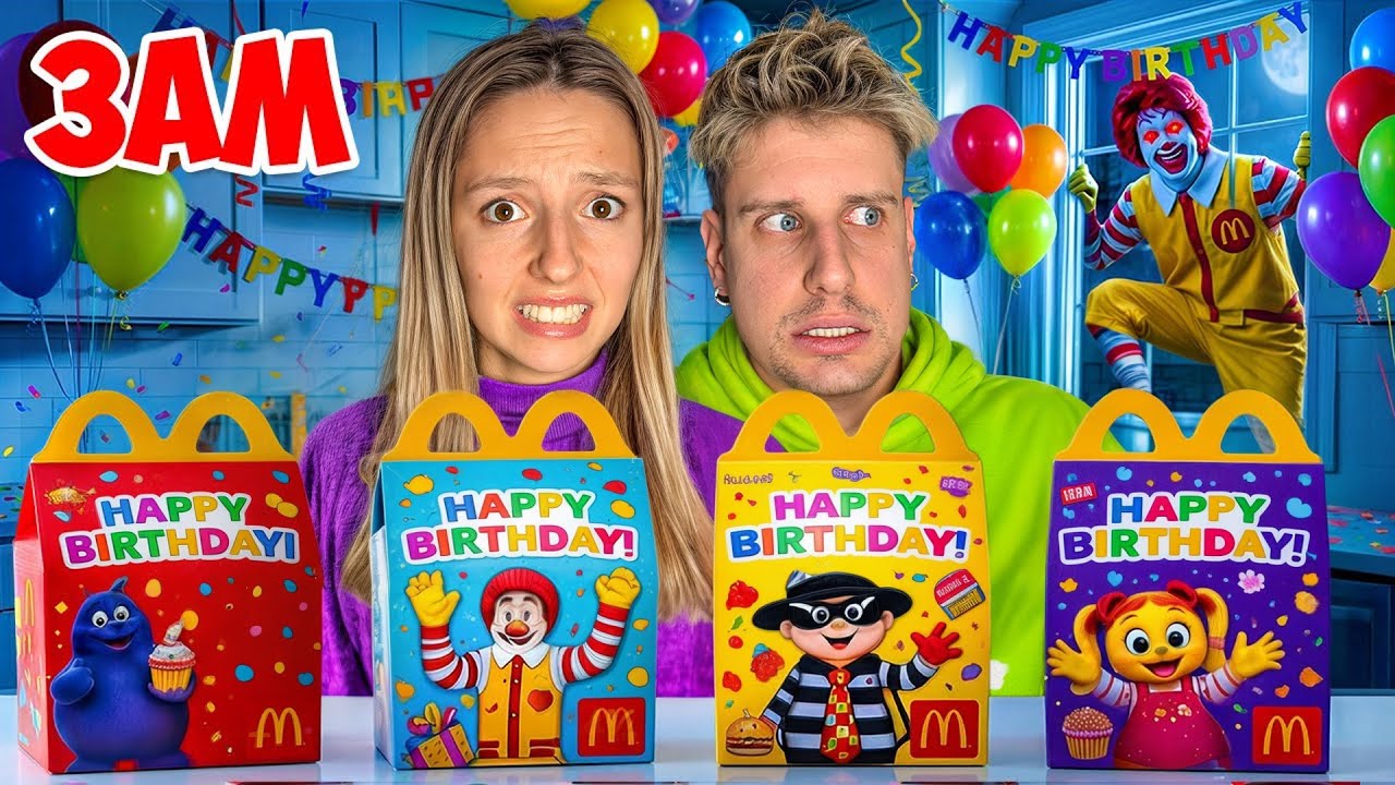NON ORDINARE IL MC DONALD&rsquo;S ALLE 3 DI NOTTE! MIKE E LAURA SCOPRE IL CLOWN SPAVENTOSO!
