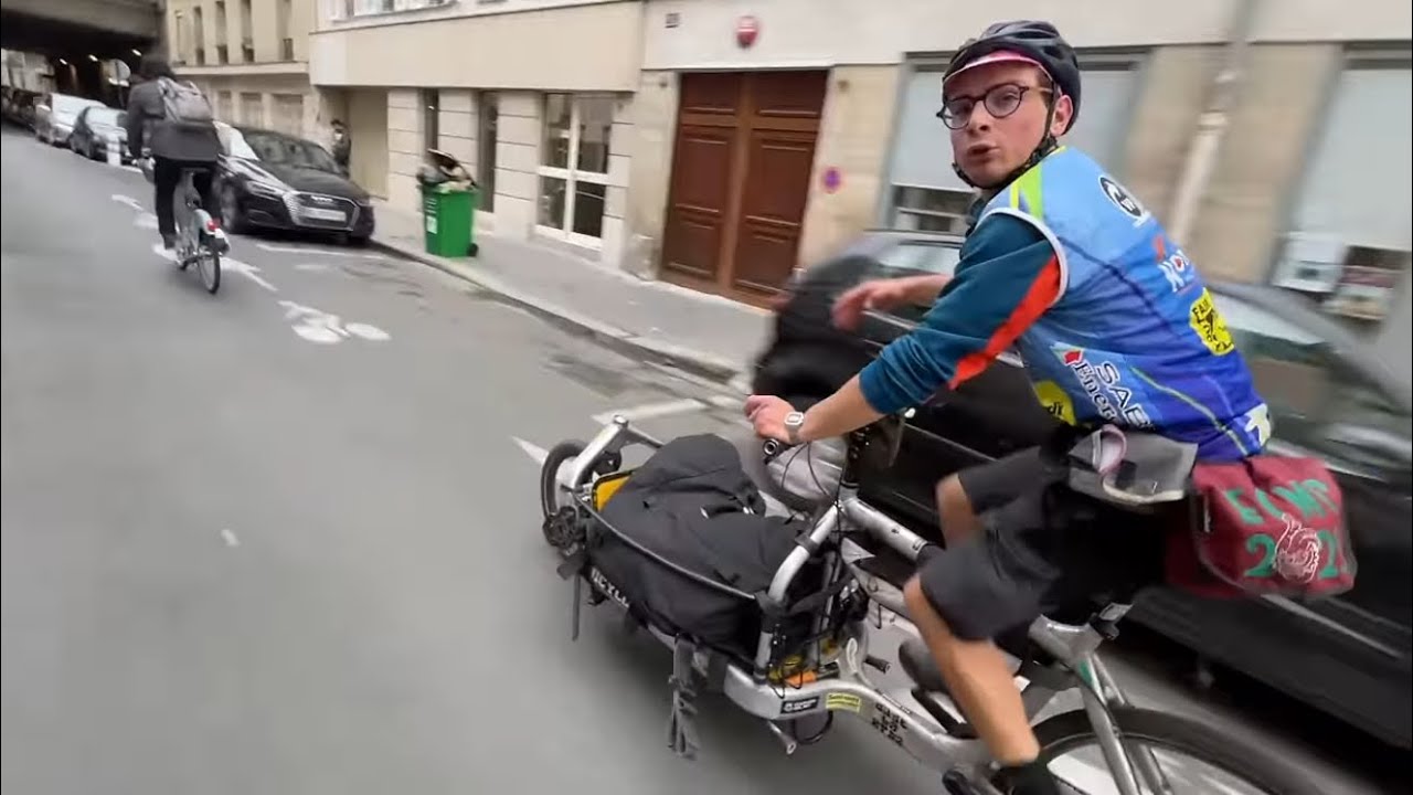 Thibault, coursier parisien, veut valoriser le métier et son écosystème