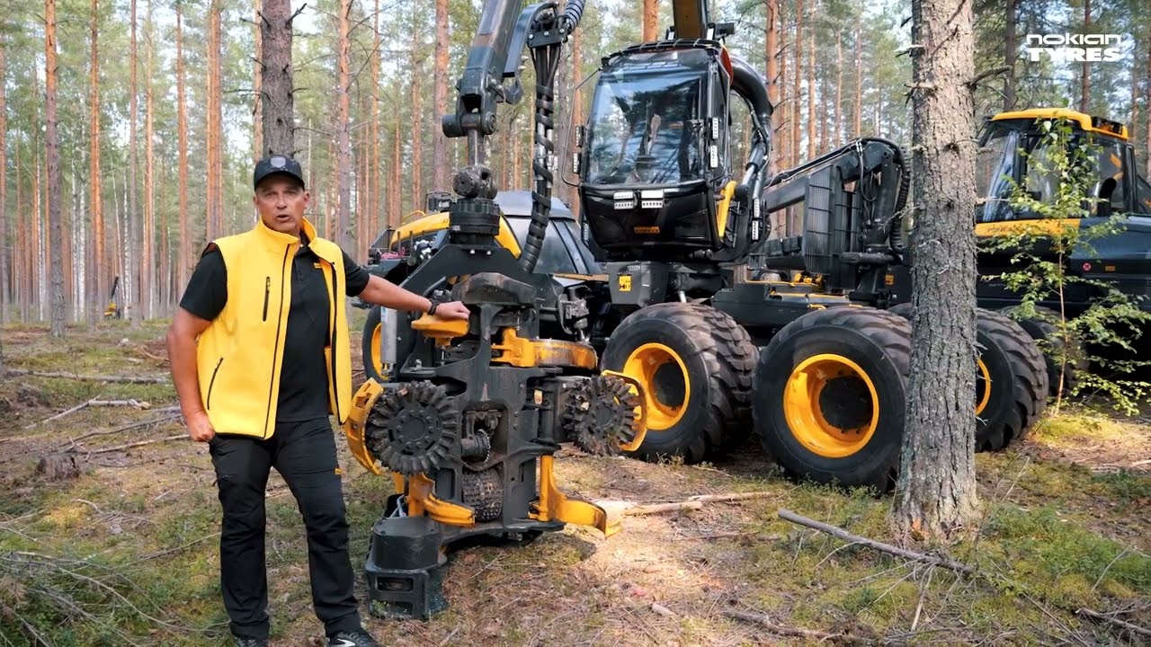 Made in Finland: Ponsse Scorpion King with Nokian Tyres Forest King F2