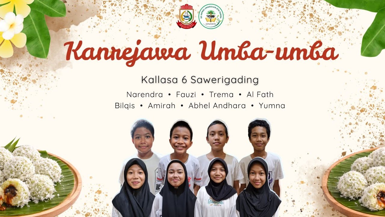 Pembuatan Kanrejawa Umba-umba (Kue Klepon Gula Merah) SD BTN Pemda Makassar | Narendra Alfarabi Ardy