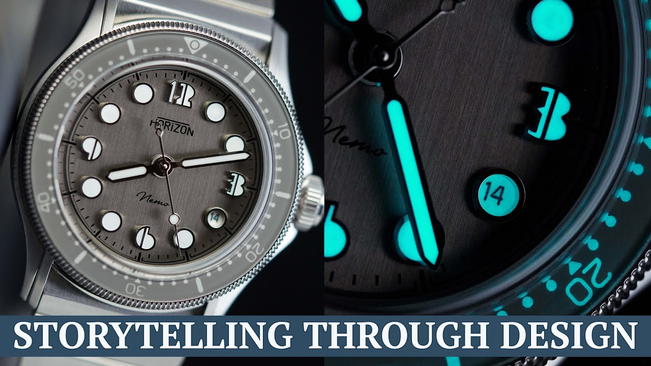 This maybe one of the most unique watches I've handled in a while - Horizon Nemo