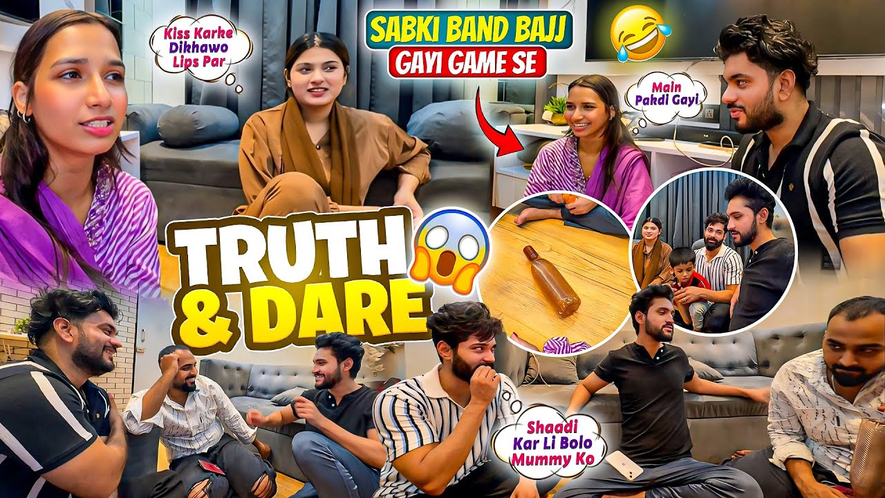 Dosto k Sath Khele Truth & Dare 😍Abresh aur Amaan ki Kiss😂Sabke Raaz Bahar😂| Aarti vlogs |
