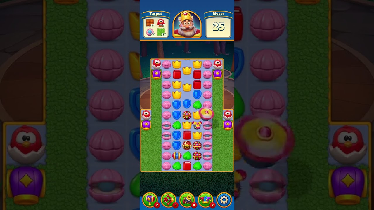 Royal match 12800 to 12809 levels game play Open new Area 146 Archery Arena rewards 