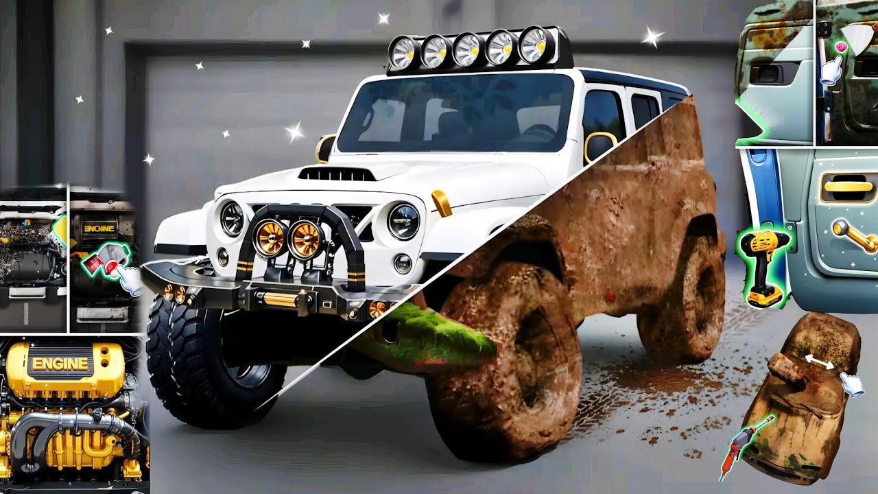 Car Makeover: ASMR Games - Gameplay Walkthrough Part 1 - (iOS, Android)