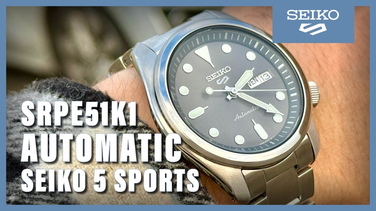 Unboxing The Seiko 5 Sports SRPE51K1