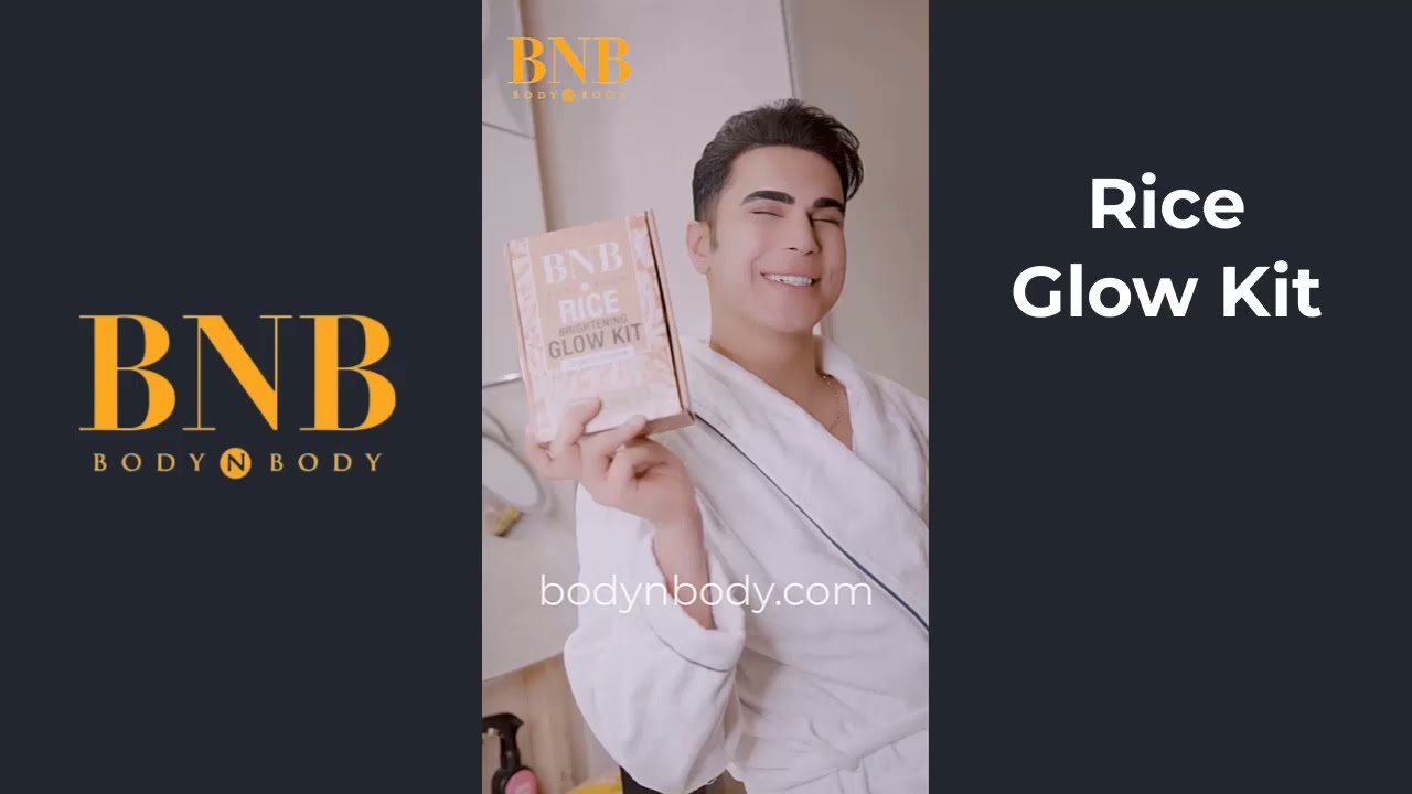 Glow Naturally Exploring the Benefits of BNB's Organic Rice Glow Kit! - Recommended by Ken Doll