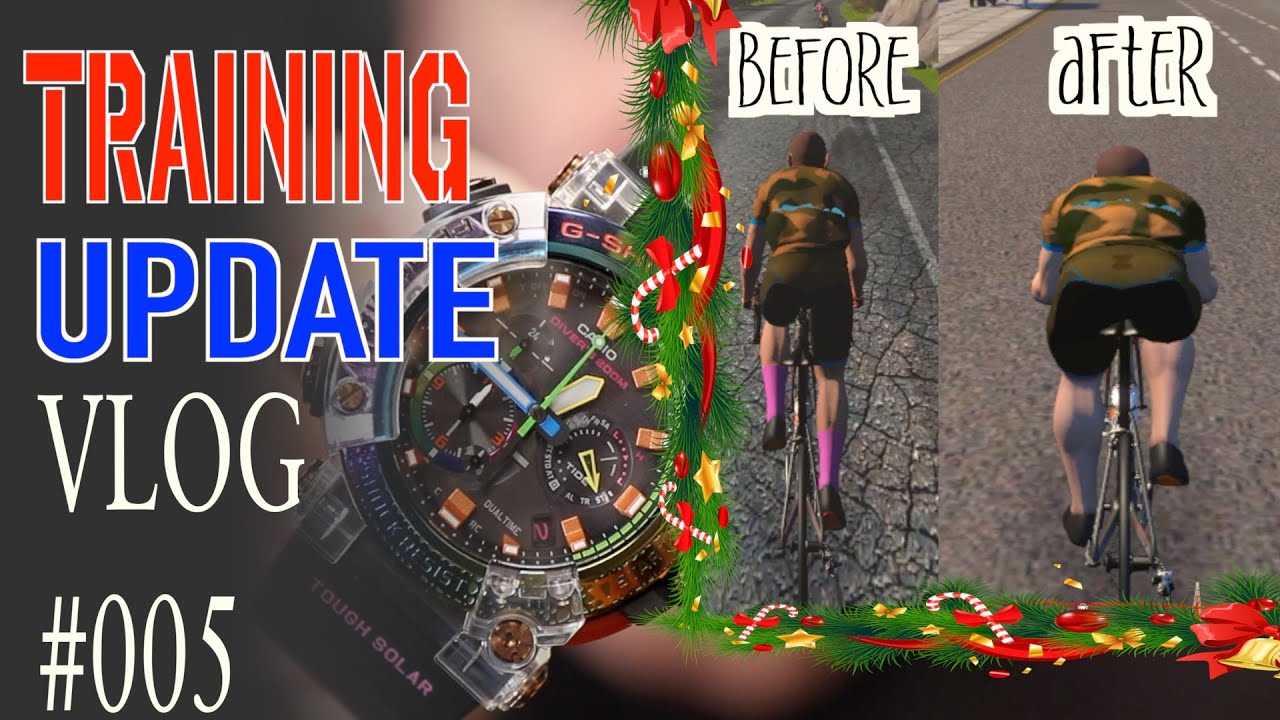 Weight GAIN for Zwift, Q & A and XMAS presents | Training Vlog #005