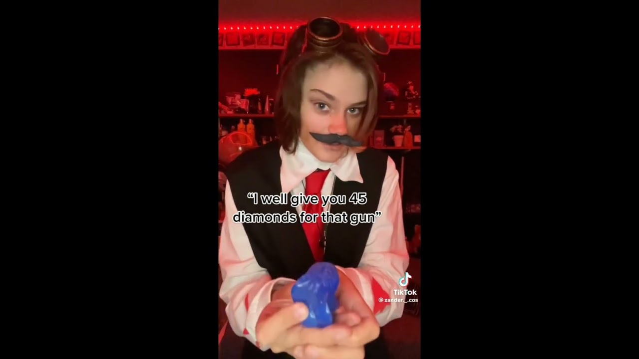 Mumbo Jumbo cosplay that made Grian give his Mustache back.