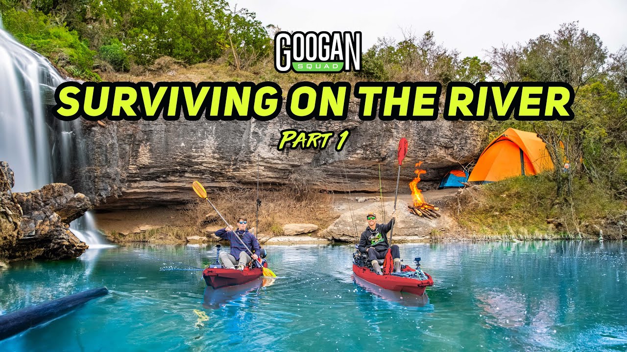 3 Day RIVER SURVIVAL Catch and Cook CHALLENGE! (Part 1)
