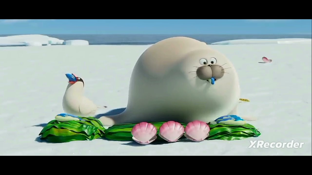 006 festín foca y (pingüino o pajaro)comidas 