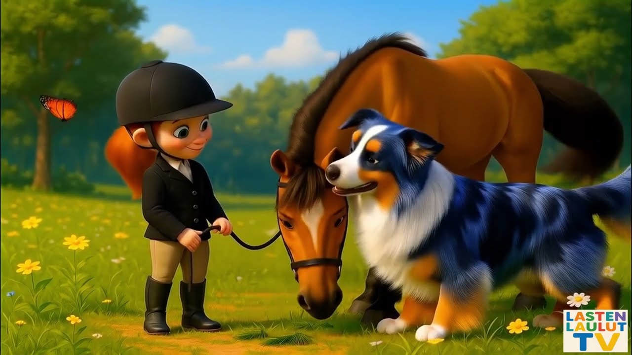 Ihahaa 🐴 l Suomalainen klassikko lastenlaulu l Muista tilata kanava 👍