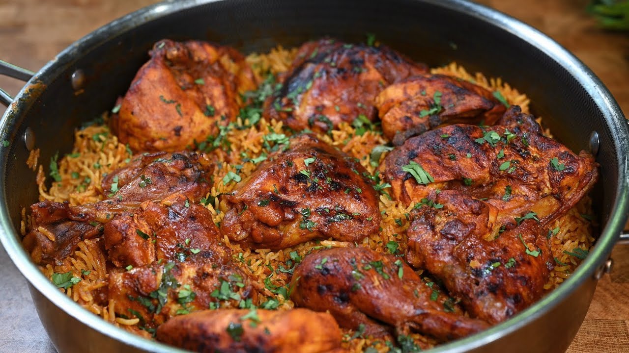 How to Make the Best Arabian Chicken and Rice Kabsa Recipe! Delicious 😋