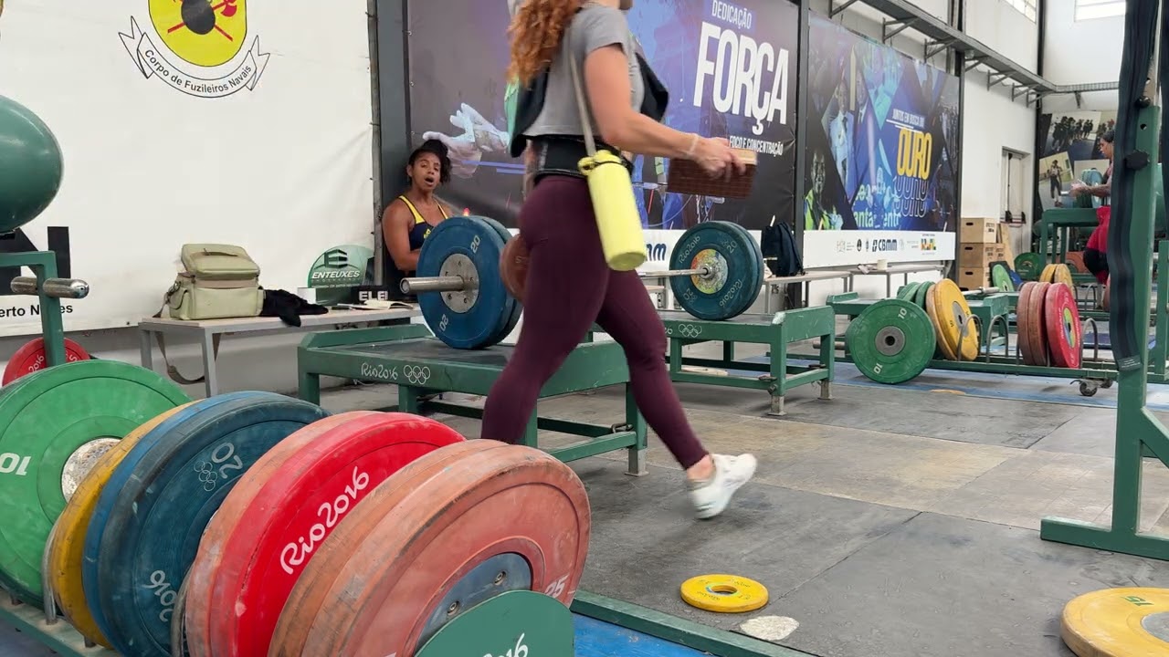 Treino técnico de Snatch 