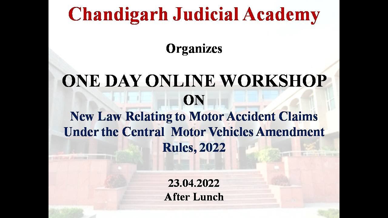 New Law Relating to Motor Accident Claims Under the Central Motor Vehicles Amendment Rules, 2022 AF