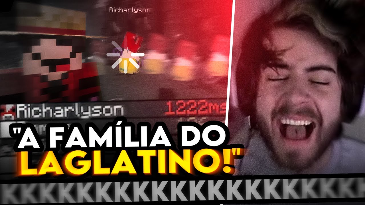 CELLBIT E ROIER QUEBRANDO COM O RICHARLYSON LAGADO KKKKK  - QSMP