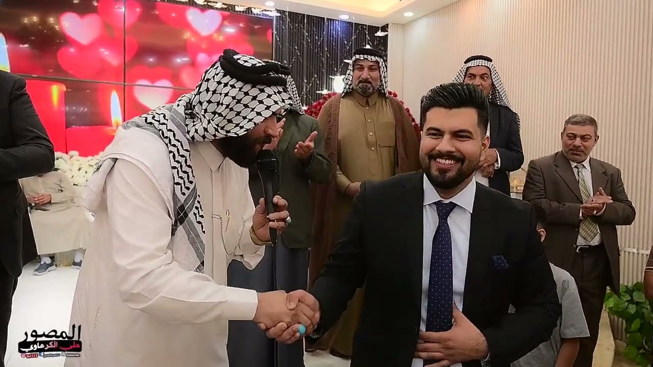 #حفل__زفاف_الحبيب__محمد_صادق__🤵‍♂️👰🏻♦️ وثـــق أجمل أيام العمر * لحضاتك ويانة غير شكل 
