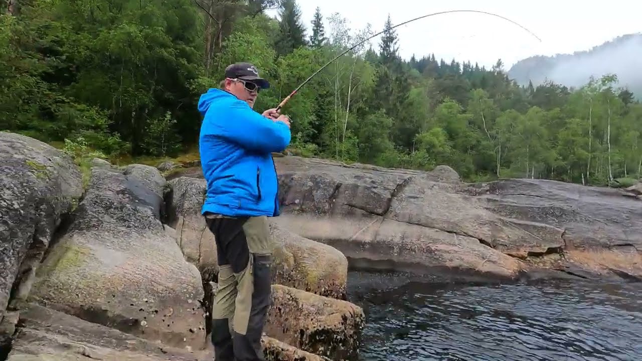 Laksefiske i Kvina 2022 1.juni med Steffen Berntsen