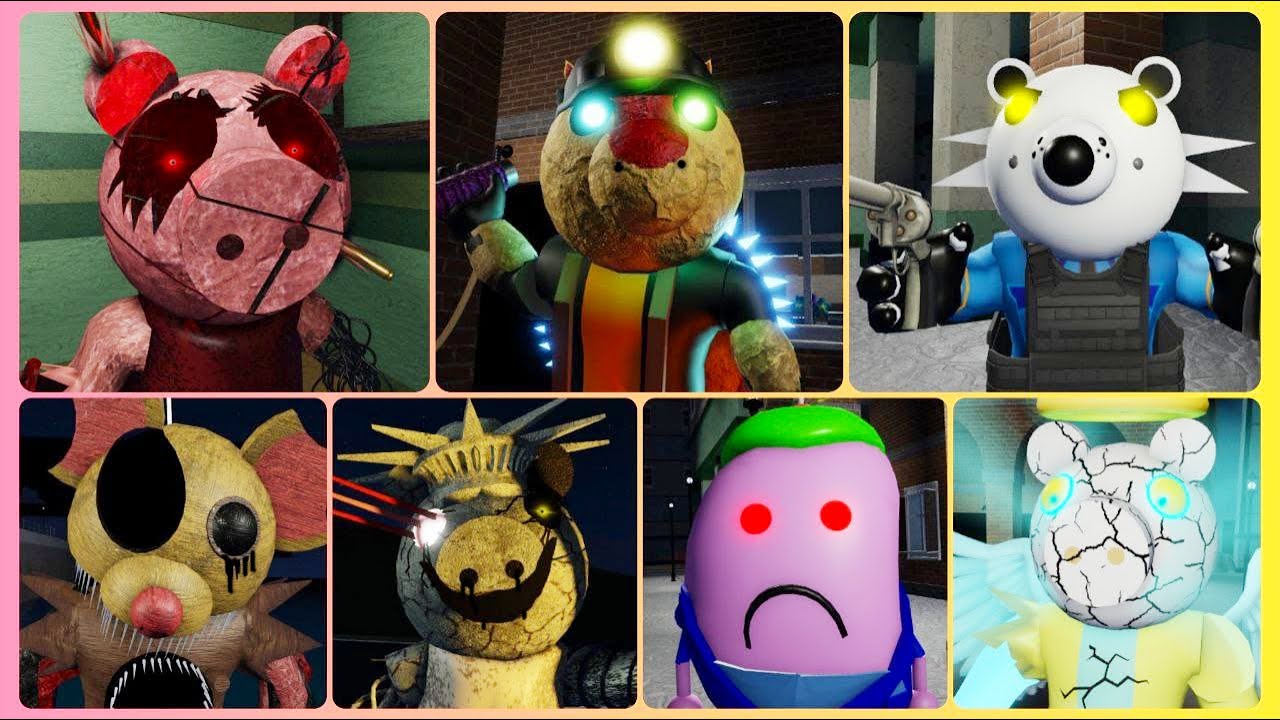 PIGGY: TERROR SERIES BOOK 1 ROLEPLAY ALL JUMPSCARES!